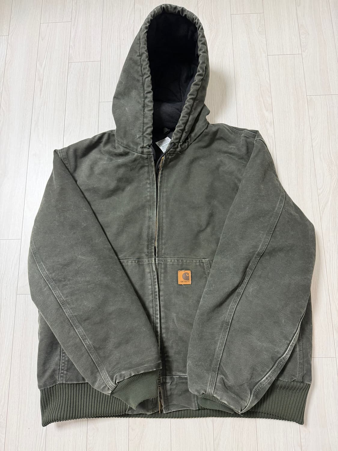 칼하트 액티브 자켓 J130 모스 그린 L 상품이미지1