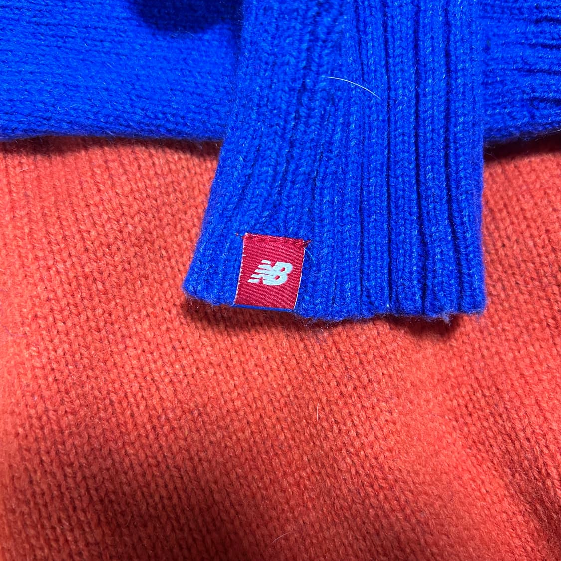 뉴발란스 후드 니트 집업 상품이미지5