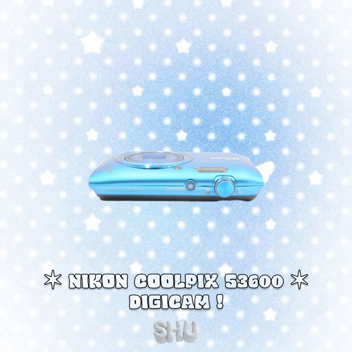 니콘 쿨픽스 S3600  빈티지 디카 블루 상품이미지6