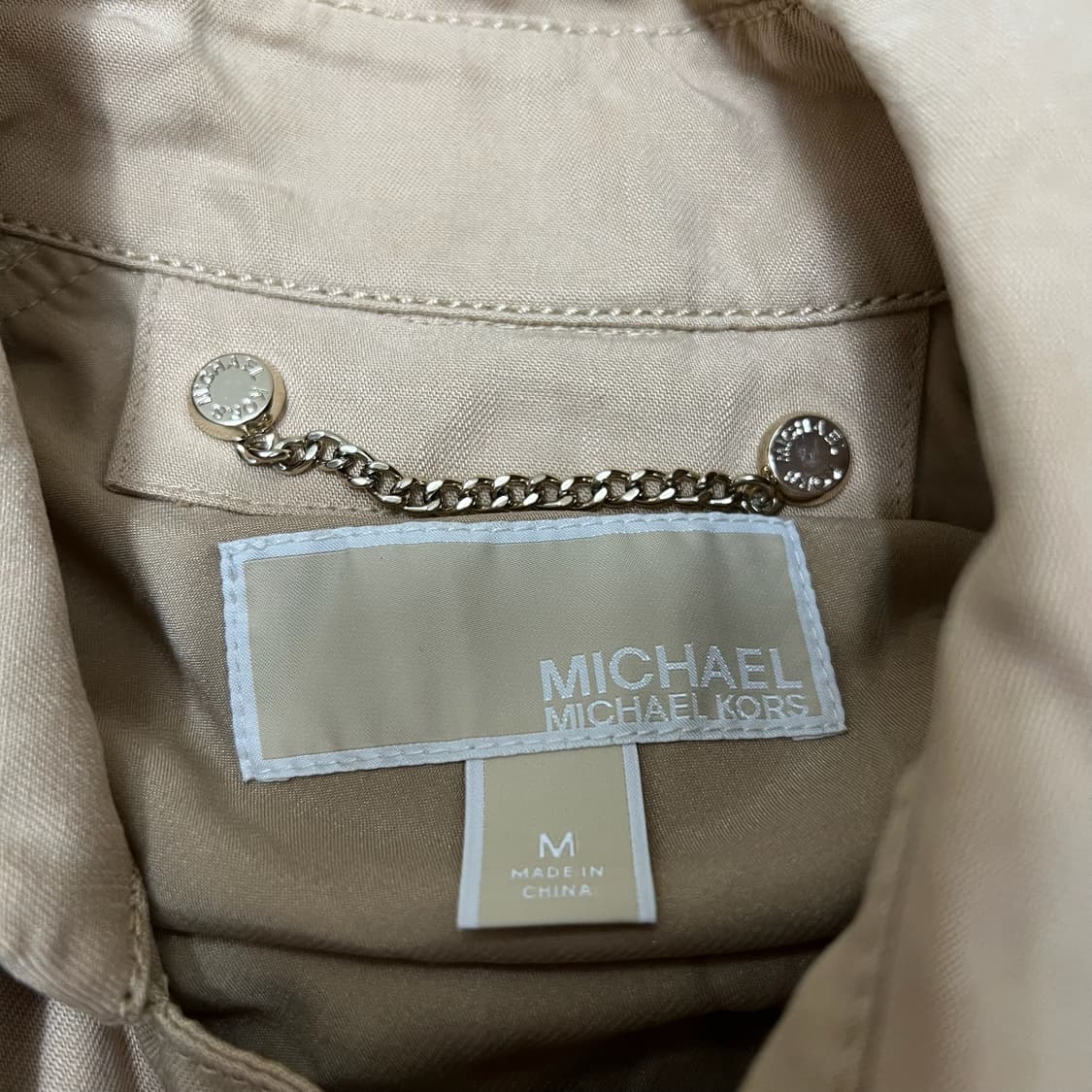 마이클코어스 여성 코튼 더플 트렌치코트 M/95  상품이미지4