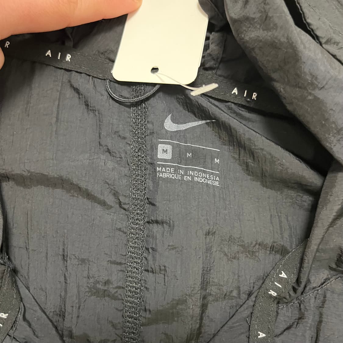 Nike black neon anorak windbreaker 상품이미지6