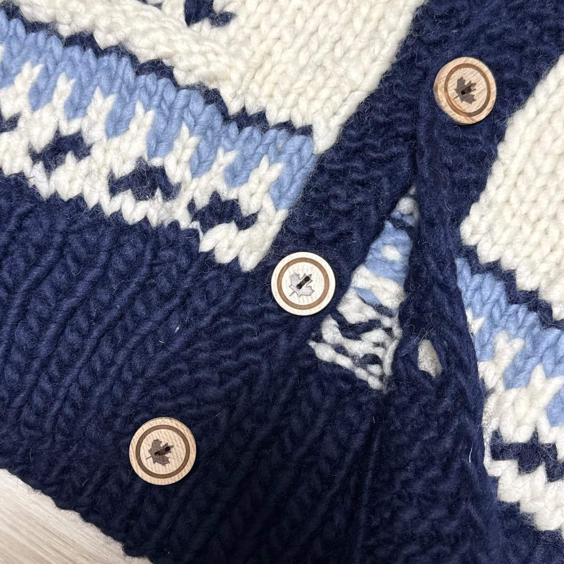 캐나다 코위찬 사슴패턴 상품이미지2