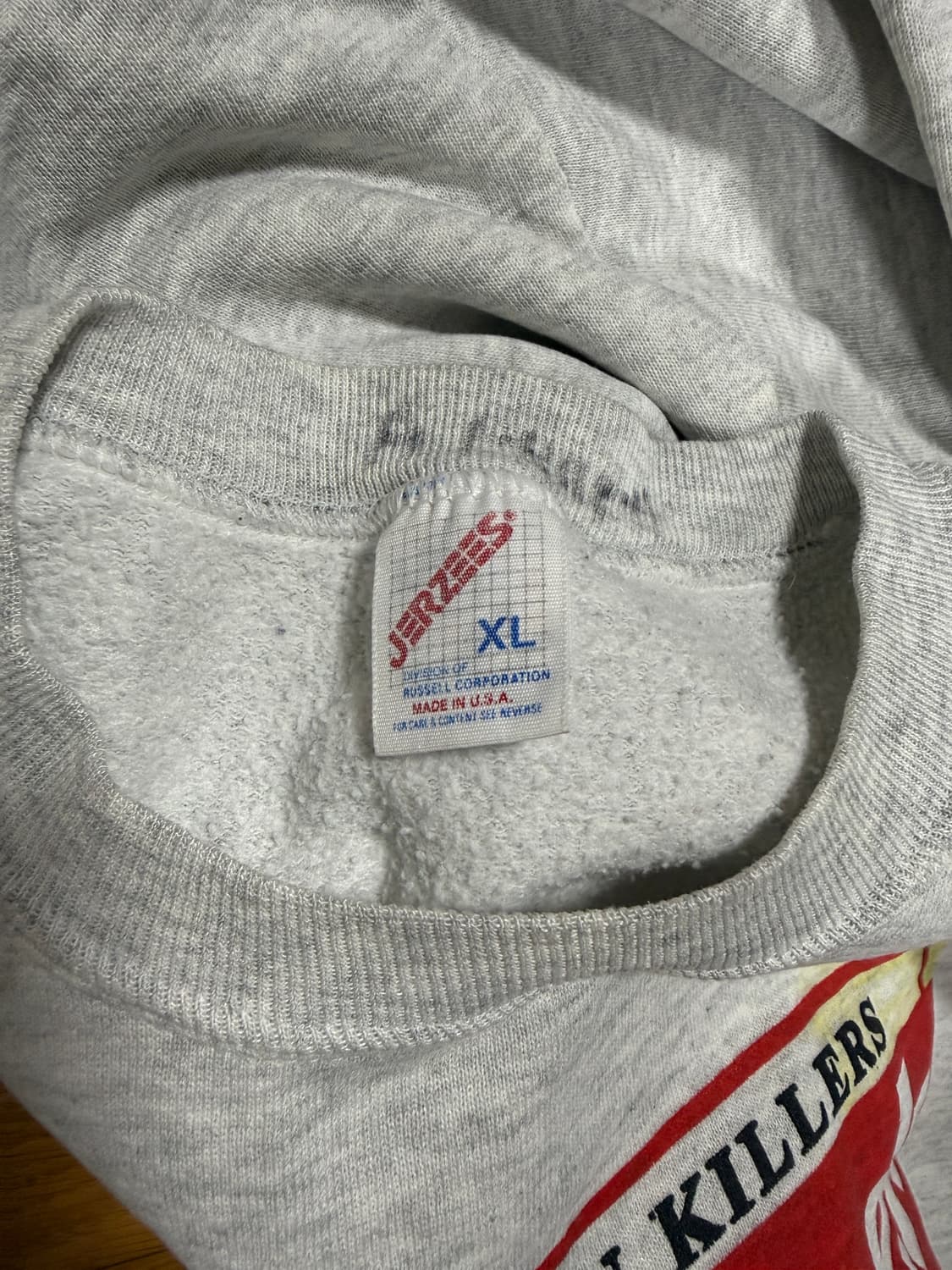 빈티지 90s 네츄럴 본 킬러스 스웻셔츠 상품이미지4