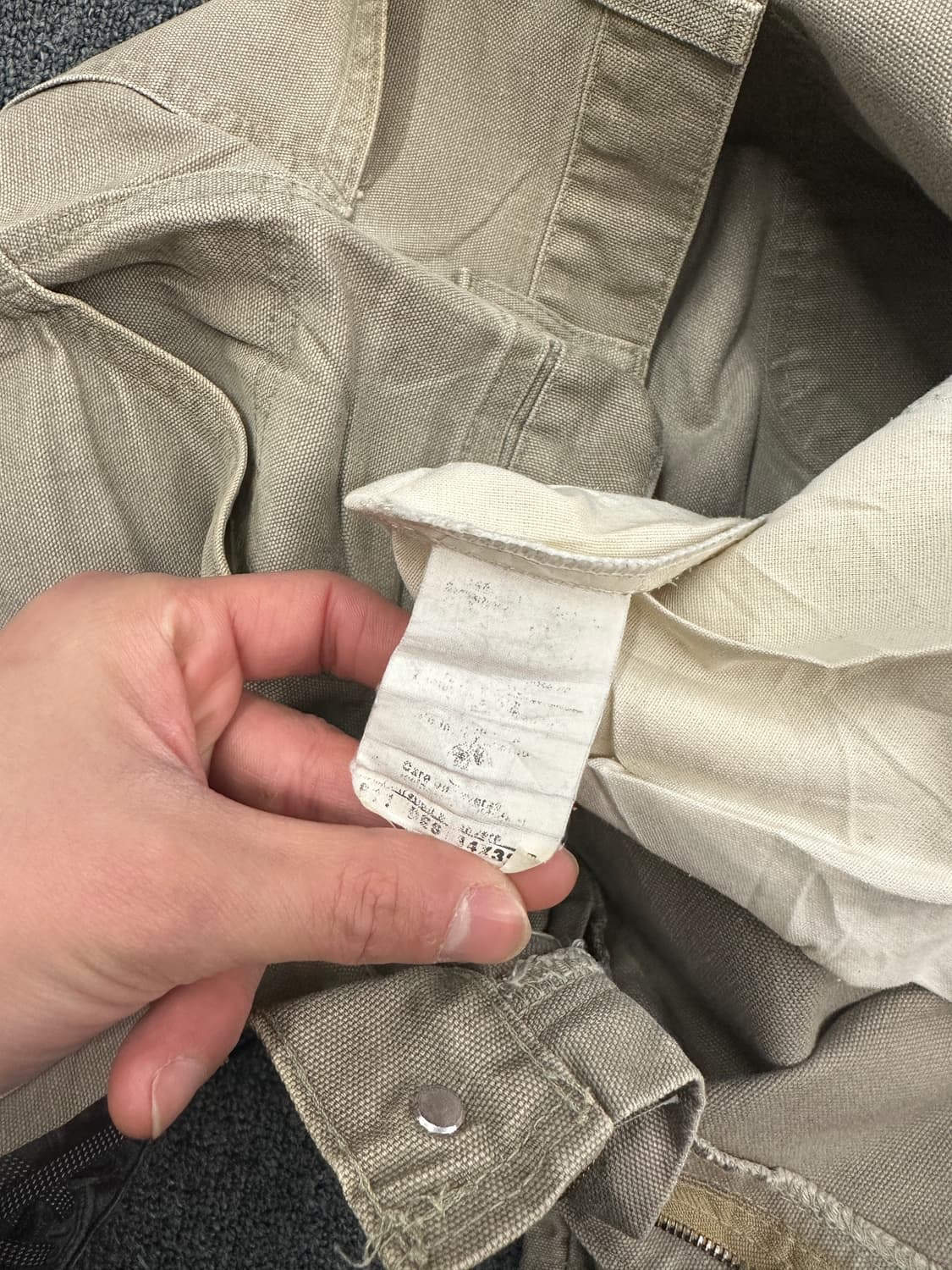 34) 칼하트 B11 데저트 싱글니 카펜터 워크팬츠 상품이미지6