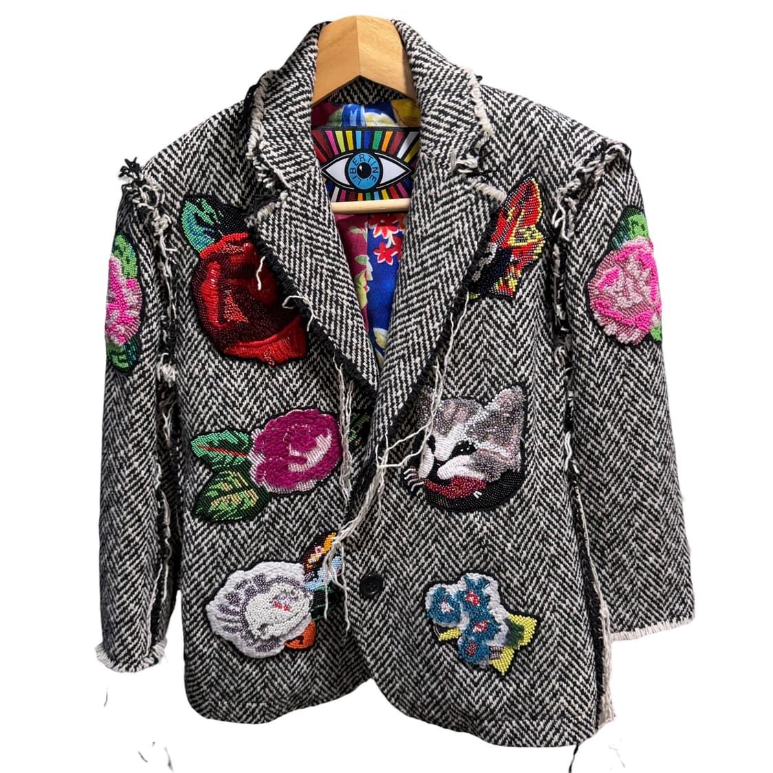 리버틴 (Libertine) 플라워 포인트 자켓 상품이미지1