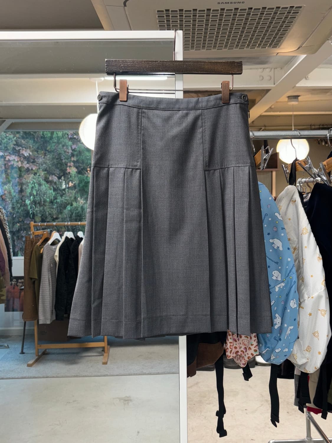 스포츠막스 플레어 울스커트 상품이미지1