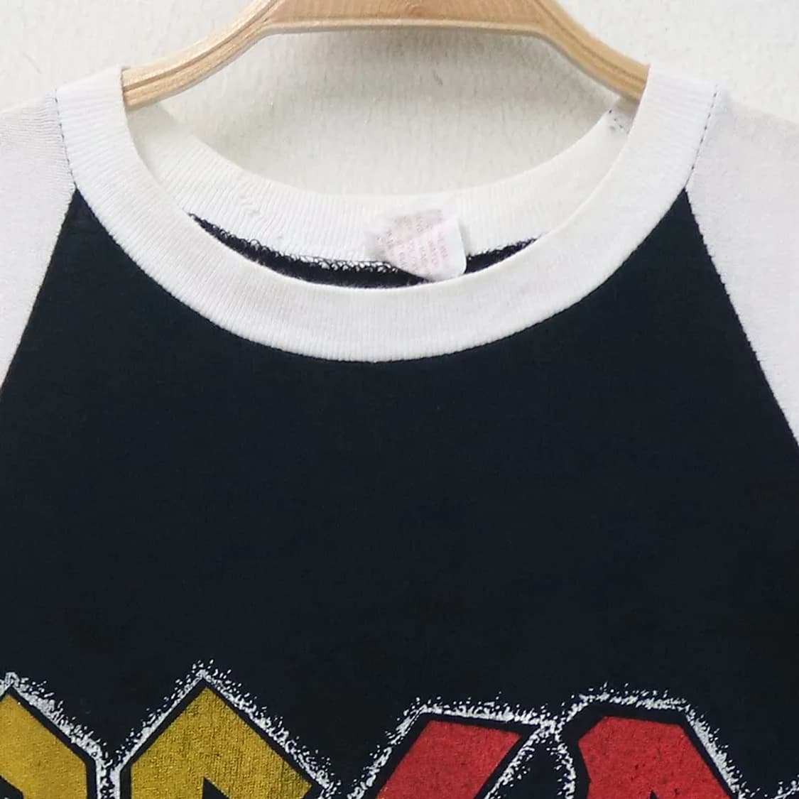 80'S ACDC BACK IN BLACK 나그랑 티셔츠 67965 상품이미지5