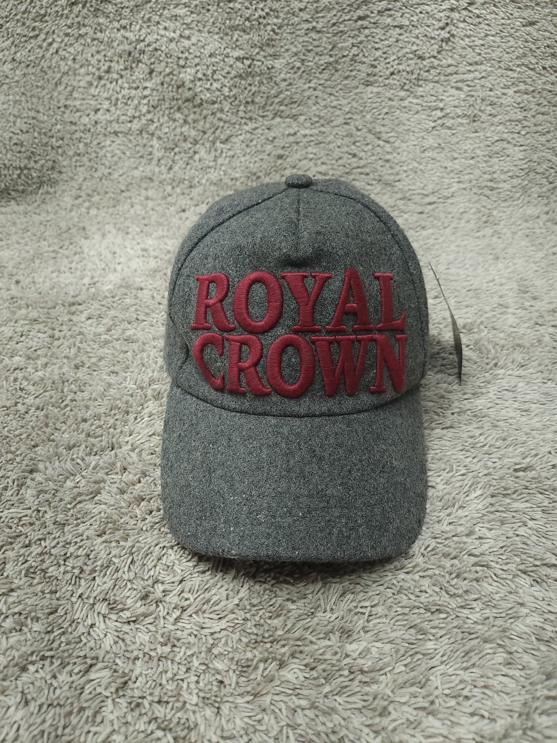 팀메이저 로얄크라운 울 혼방 볼캡 모자 새제품 상품이미지1