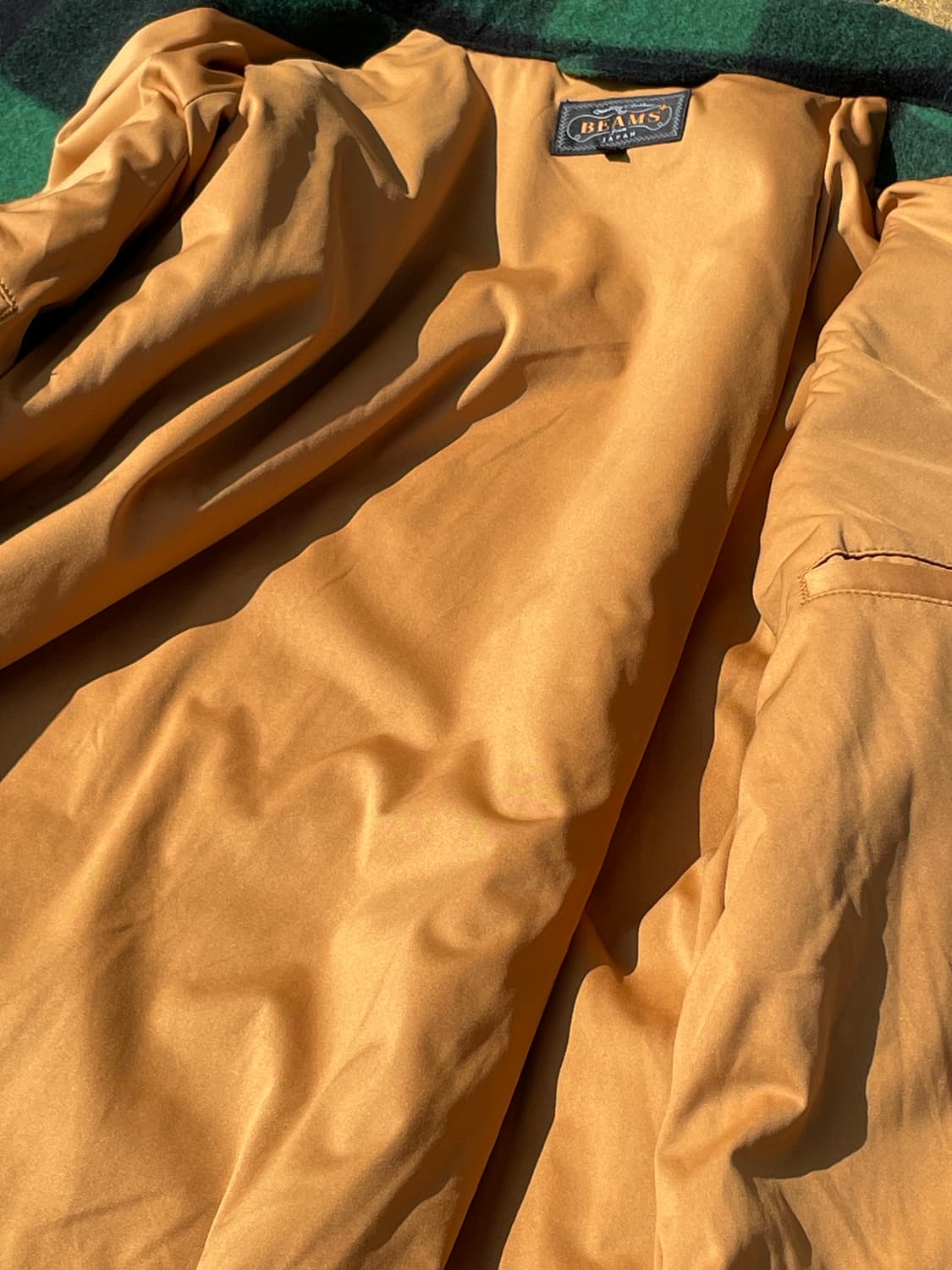 Beams Plus 울 체크 자켓 상품이미지6