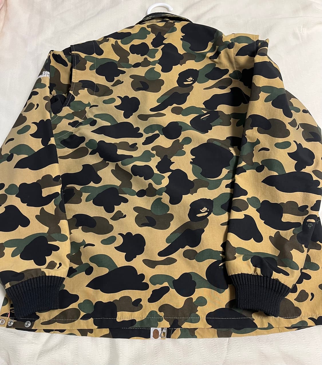 Bape Camouflage Wind Stopper Two-way JK 상품이미지5