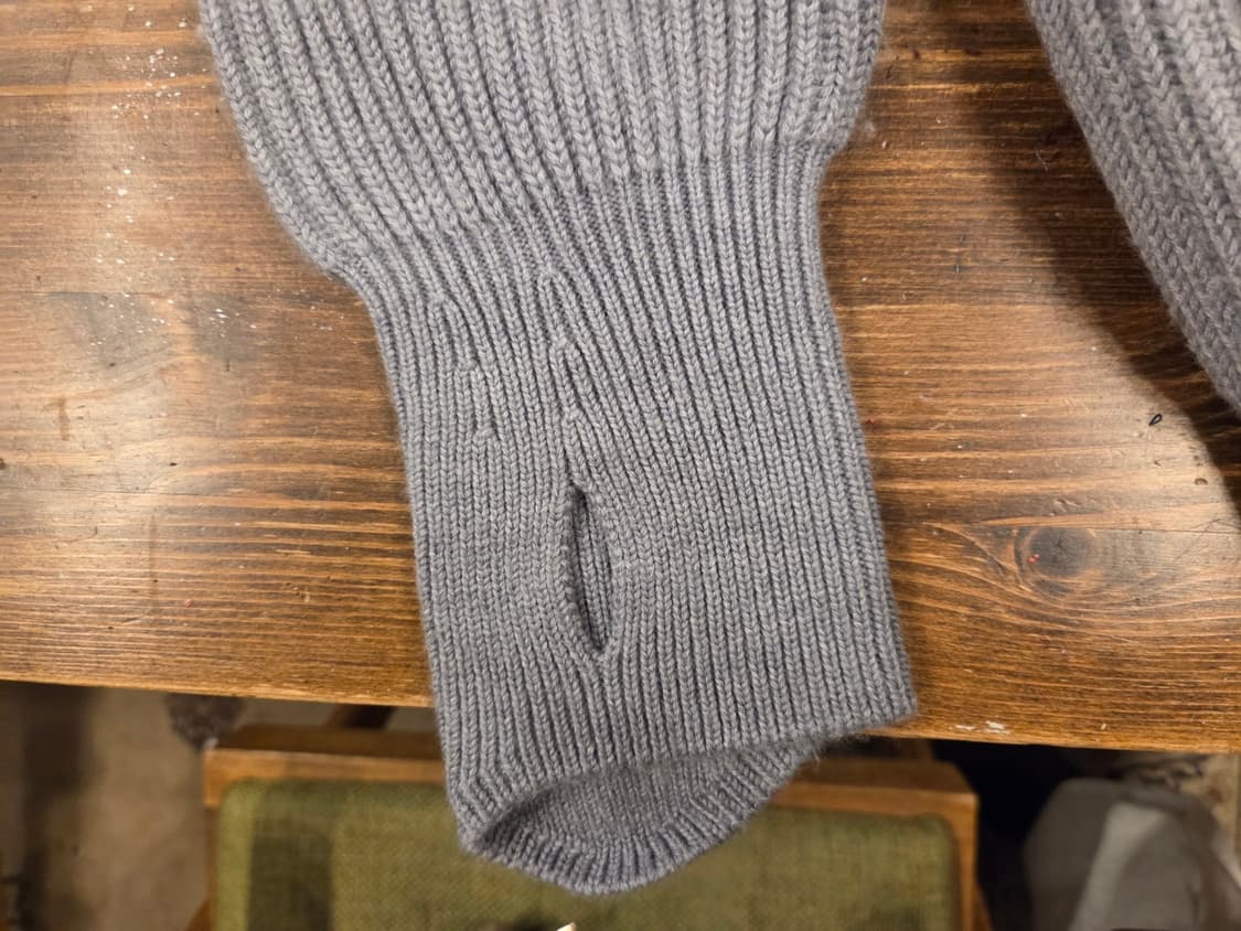 어나더오피스 모호크넥 니트 상품이미지6