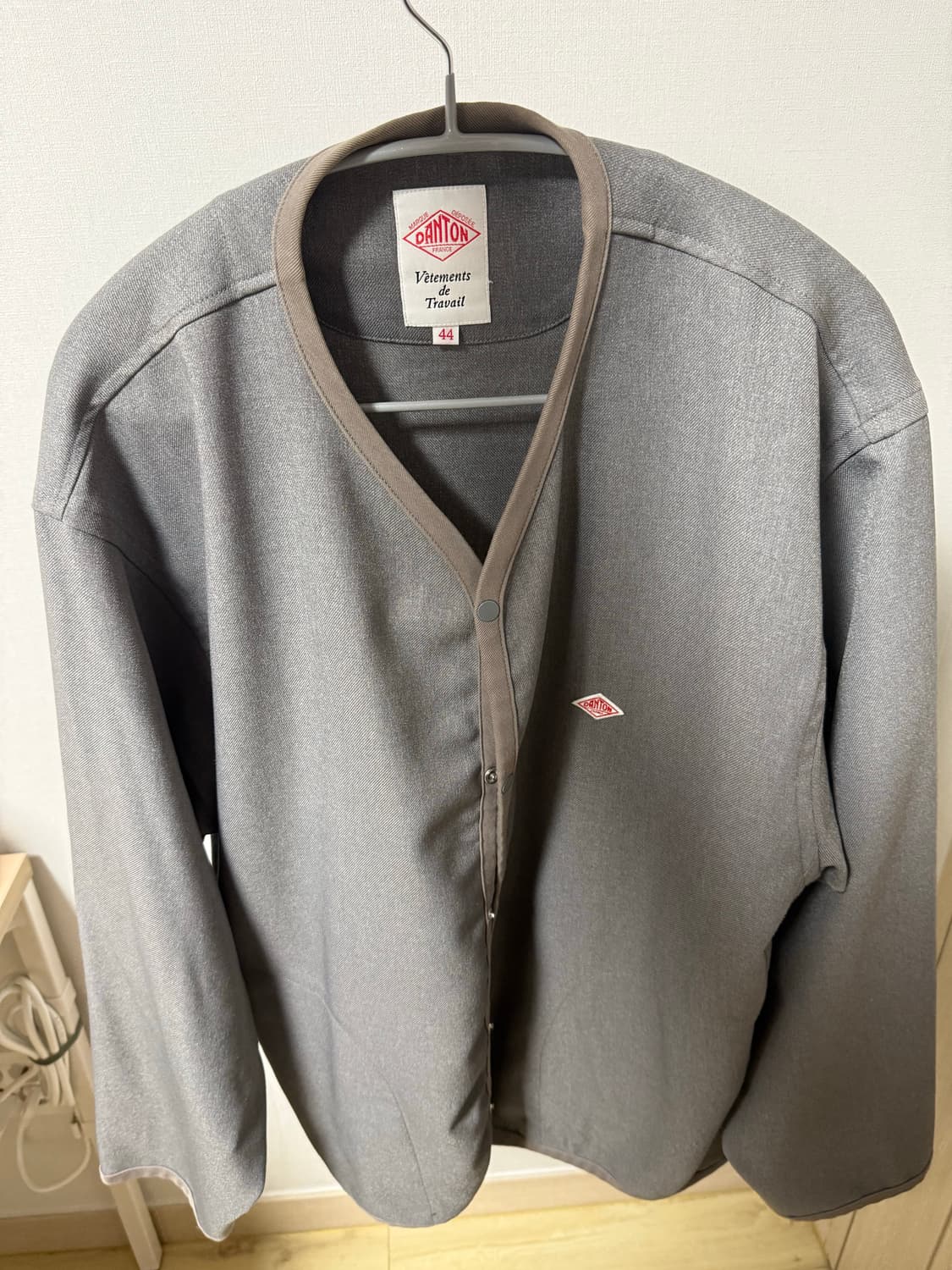 단톤 노카라 가디건 44사이즈 상품이미지7