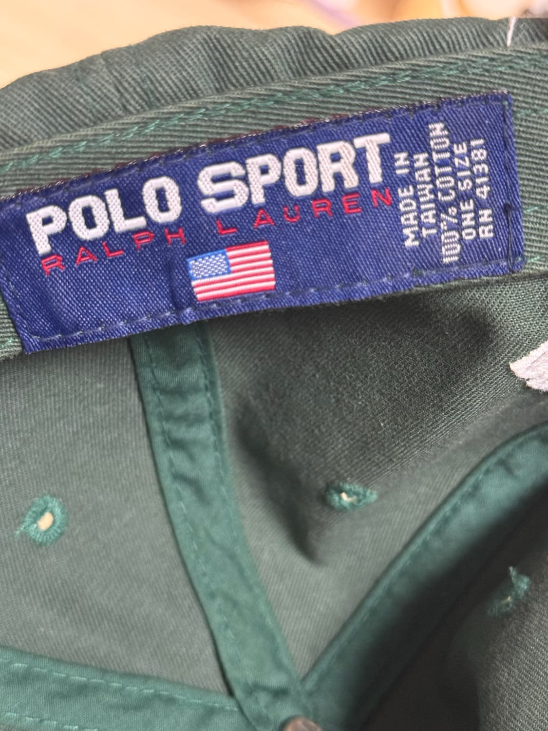 Ralph Lauren  90s Vintage cap 상품이미지4