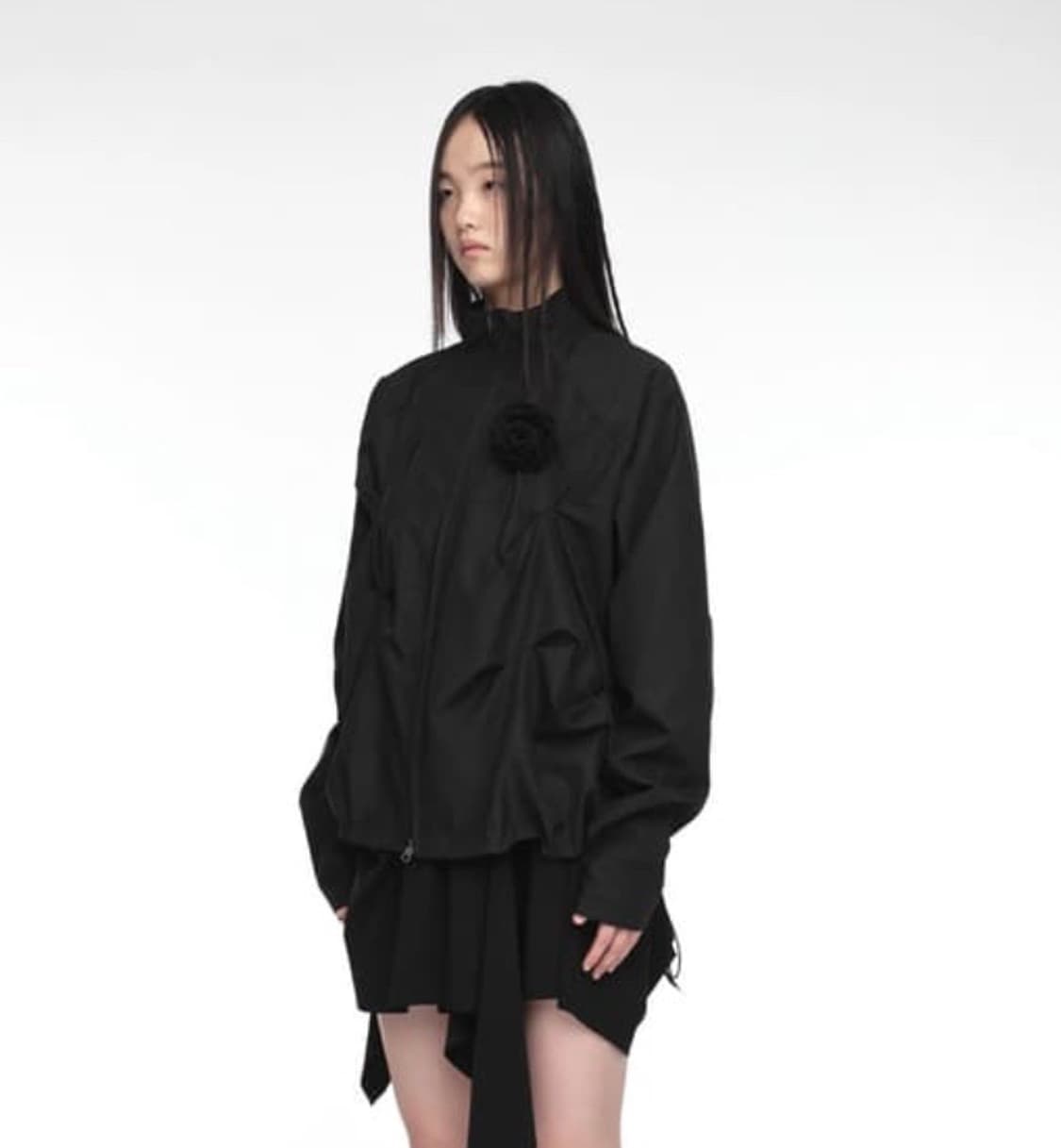 nache pintuck wind breaker 나체 핀턱 윈드 브레이커 상품이미지1