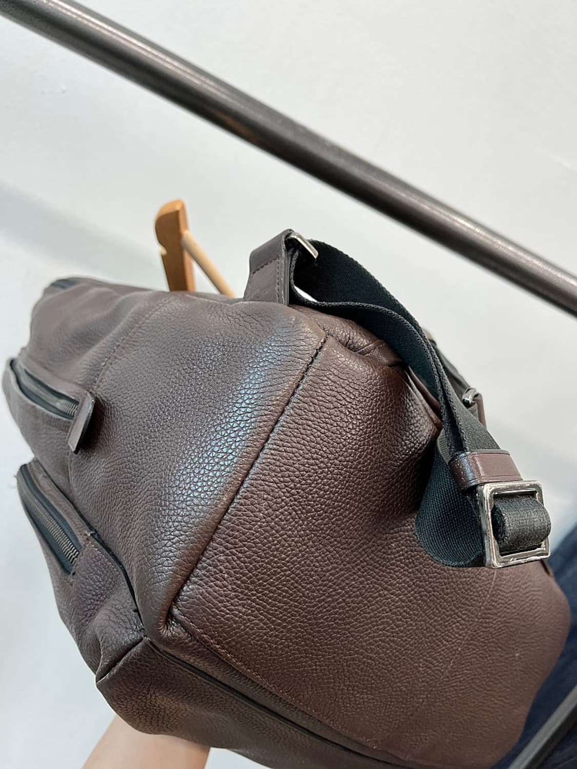 투미 브라운 가죽 백팩  상품이미지7