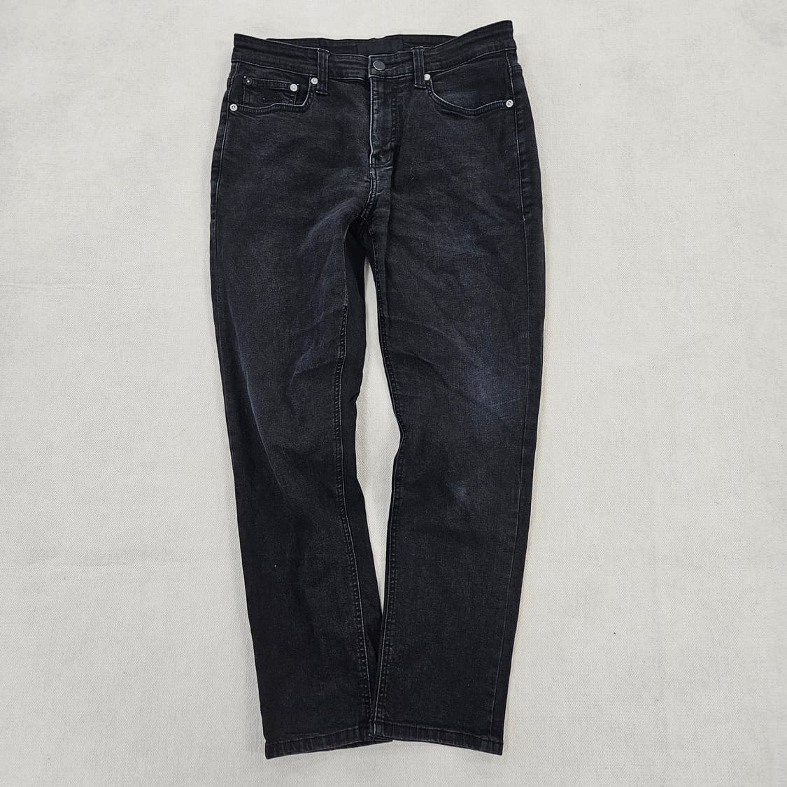 [33(M)] 플랙 진 베를린 슬림 스트레이트 핏 데님팬츠 0114YH1 상품이미지1