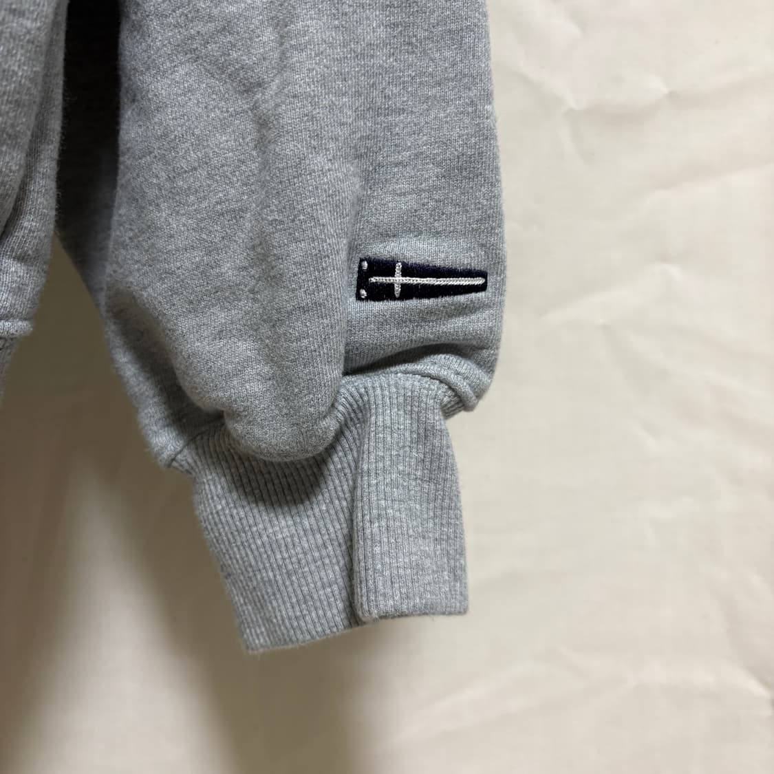 노티카 빈티지 컬렉션 아치로고 맨투맨 스웻셔츠 / 그레이, L 상품이미지7