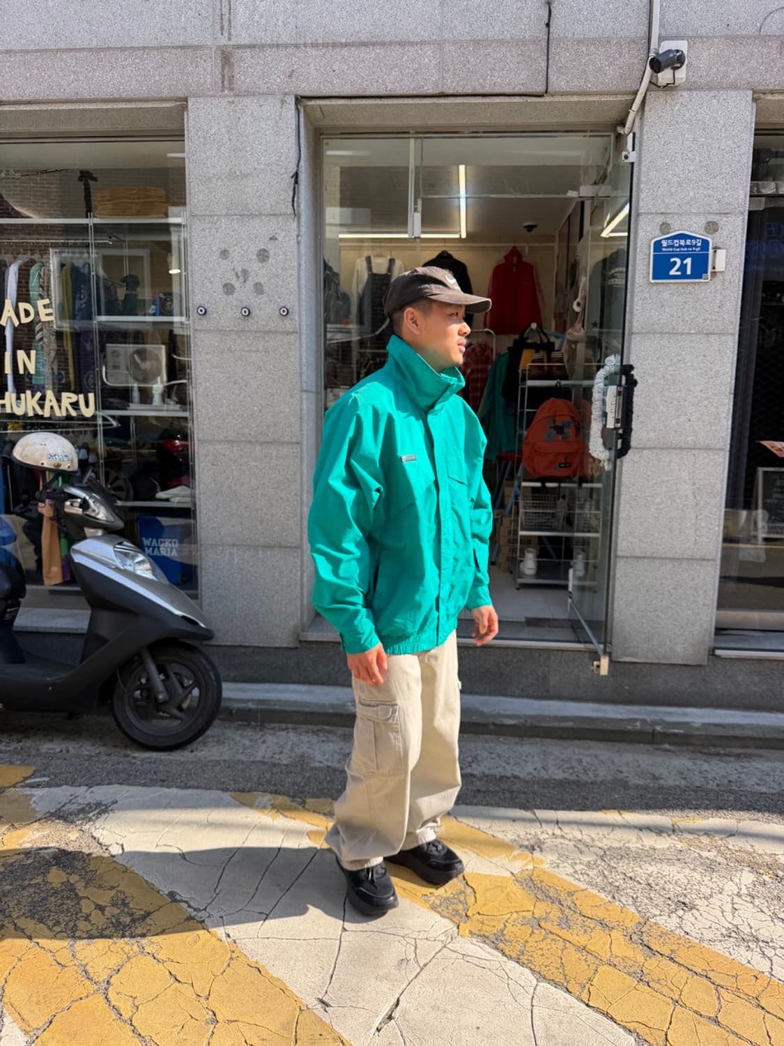 Columia whirlibird nylon jacket 상품이미지5