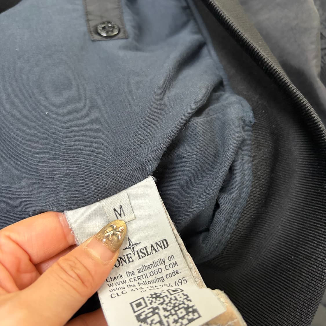 스톤아일랜드 크링클랩스 가먼트다잉 자켓[1919] 상품이미지9