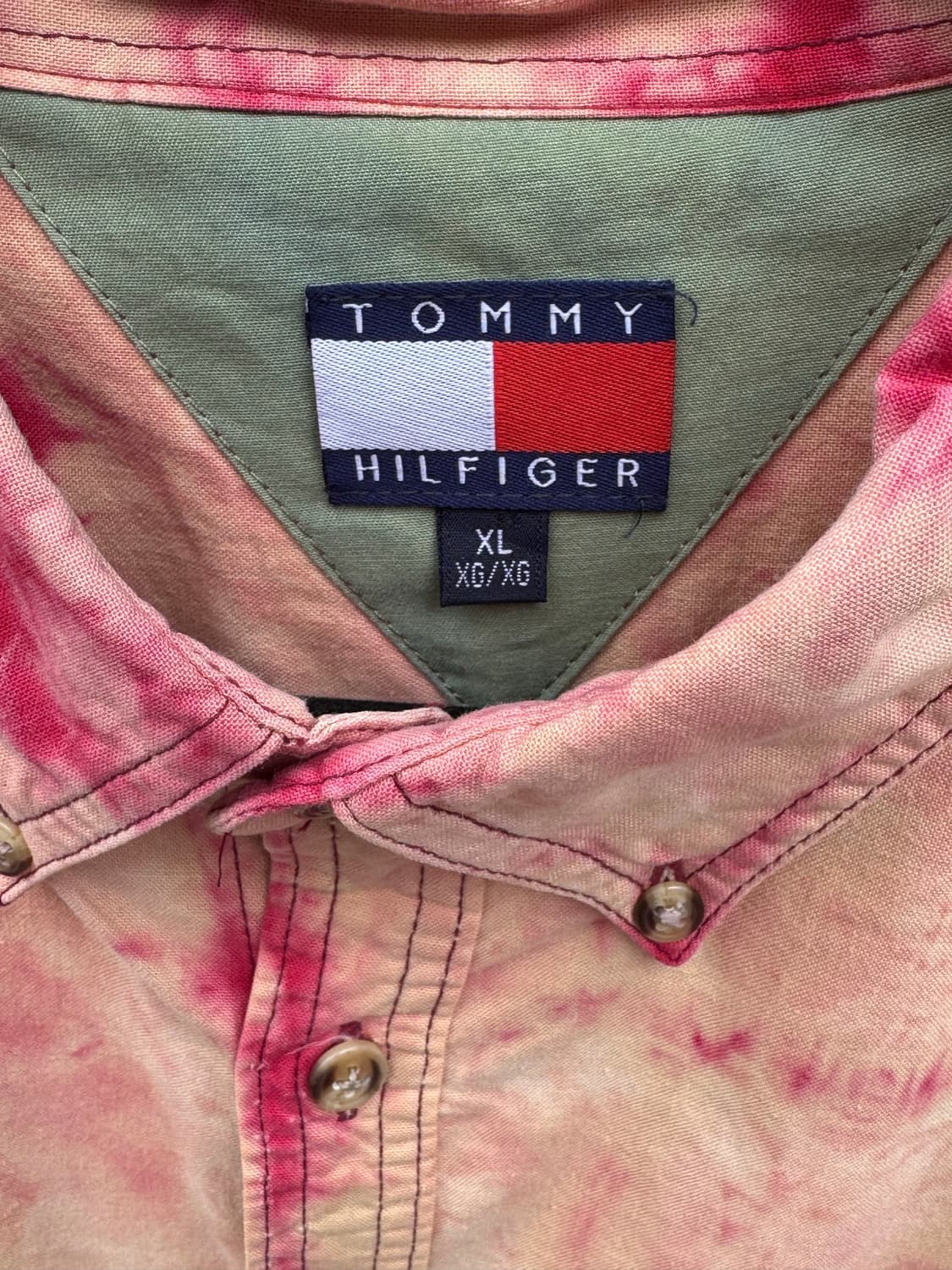 Tommy Hilfiger Tie Dye Half-Shirt 상품이미지5
