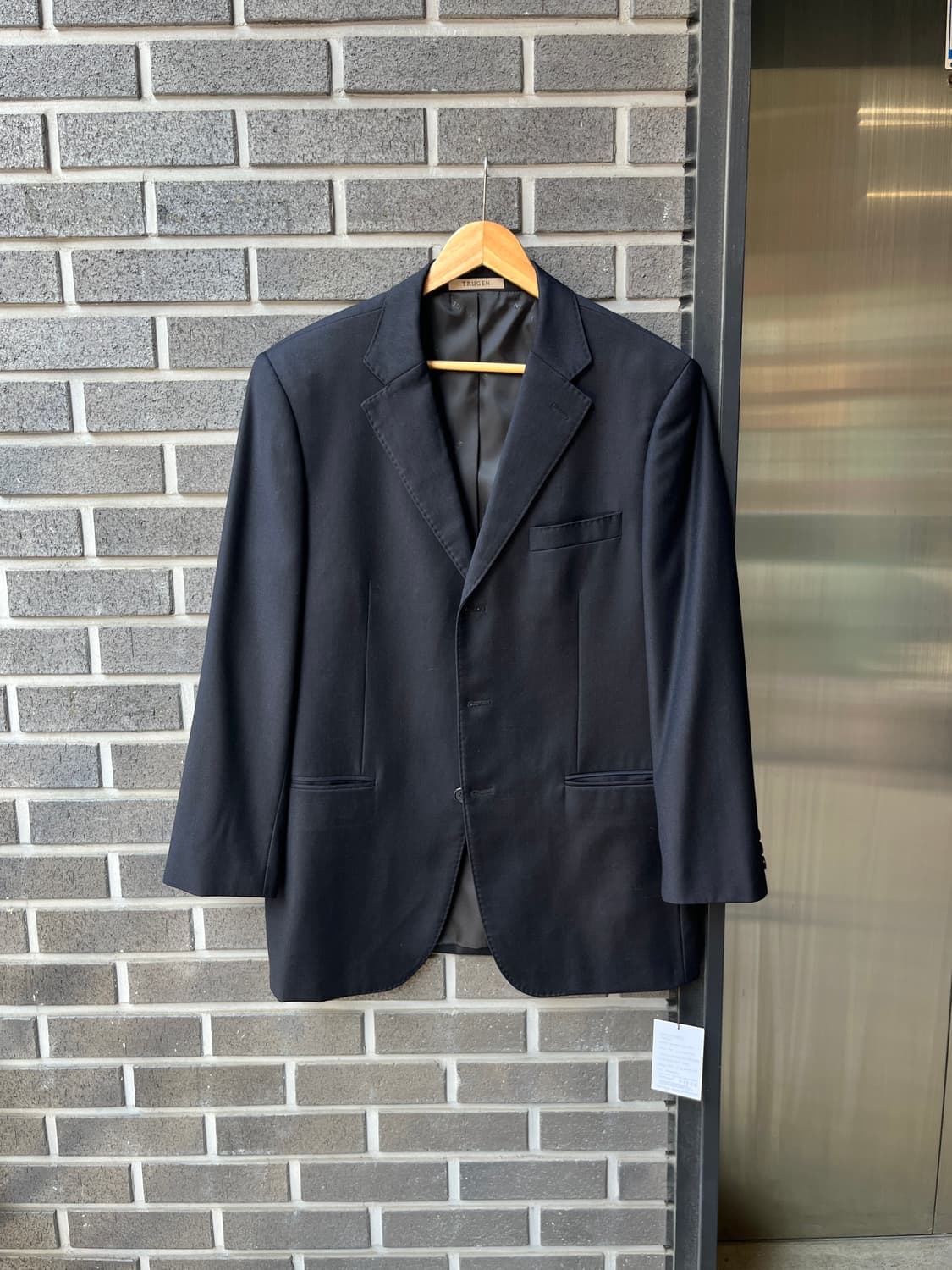 Trugen 캐시미어 블레이저 네이비 상품이미지1