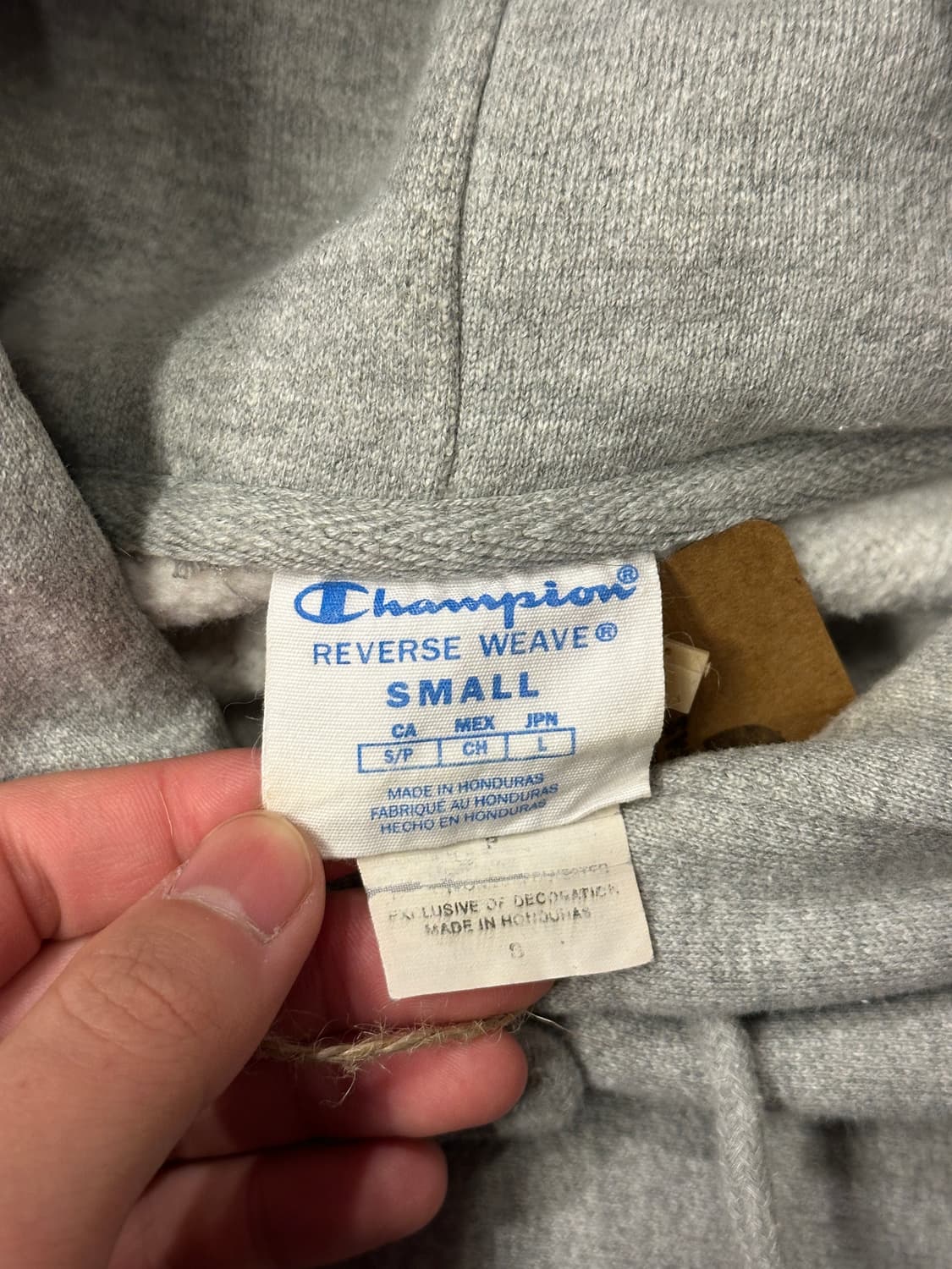 챔피온 리버스위브 후드티 S 상품이미지3