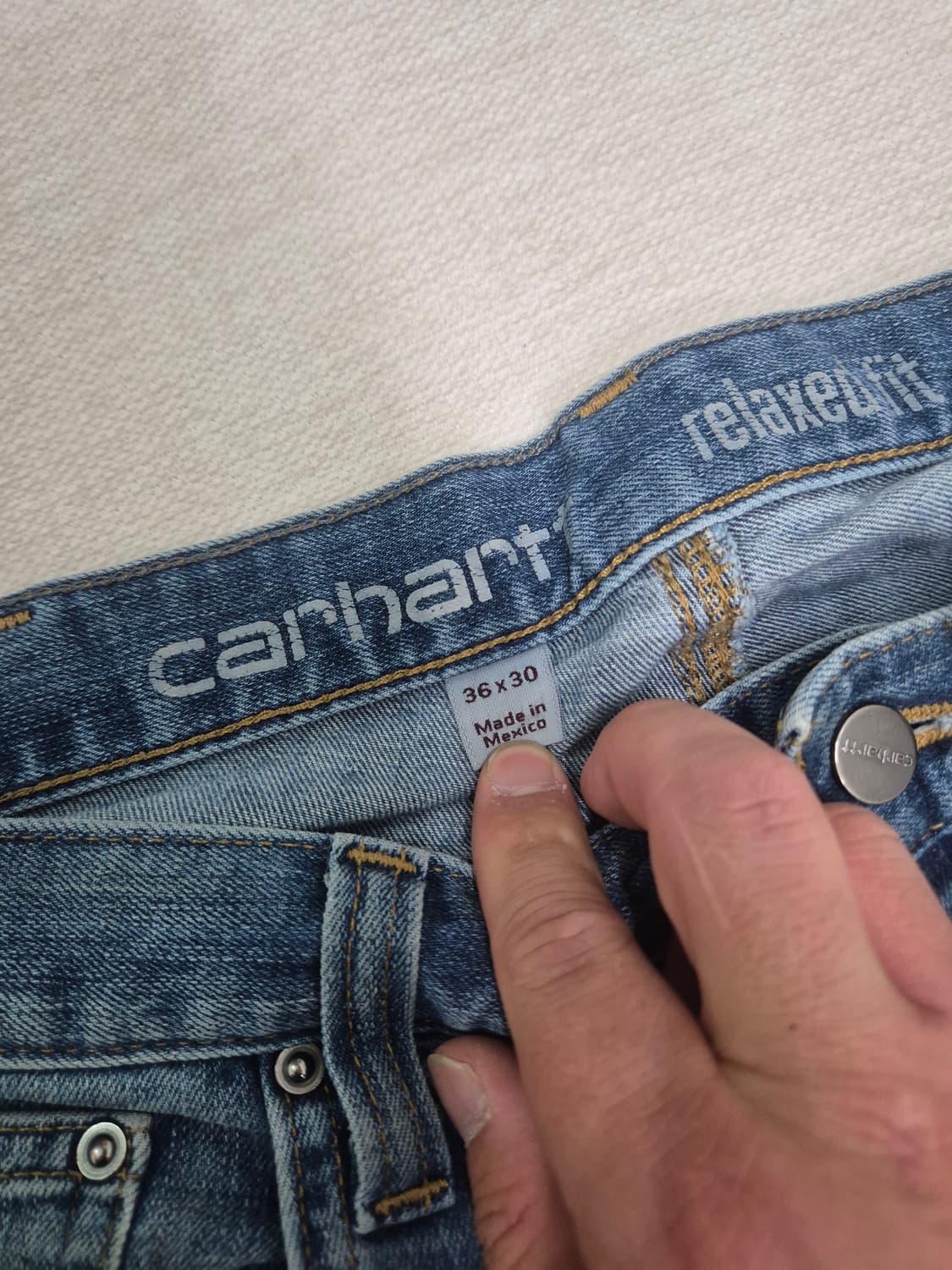 칼하트 데님팬츠 상품이미지7