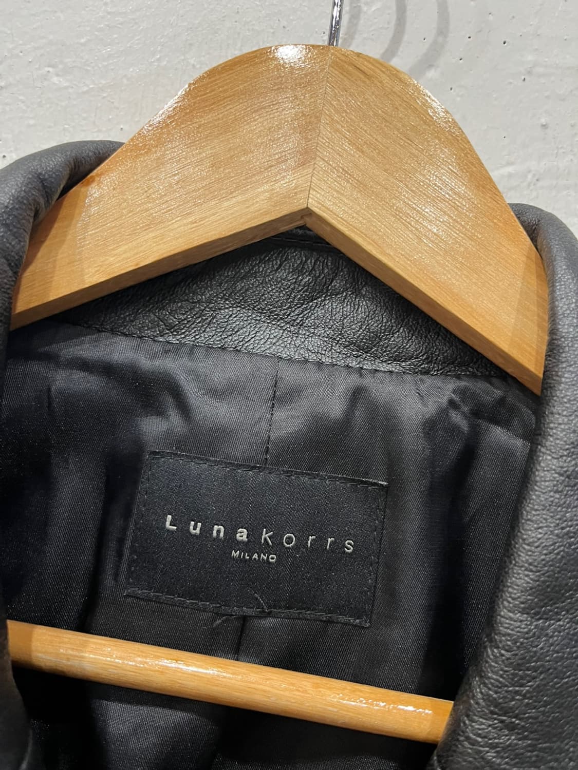 Lunakorrs MILANO 양가죽 바이커 자켓 우먼즈 상품이미지3