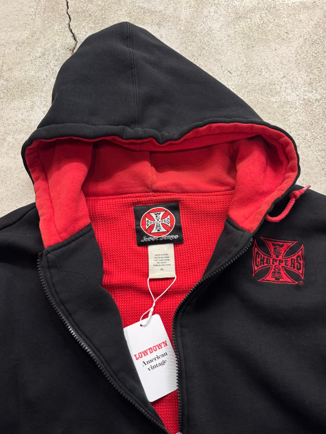 웨스트 코스트 쵸퍼스 써멀 집업 후디 상품이미지4