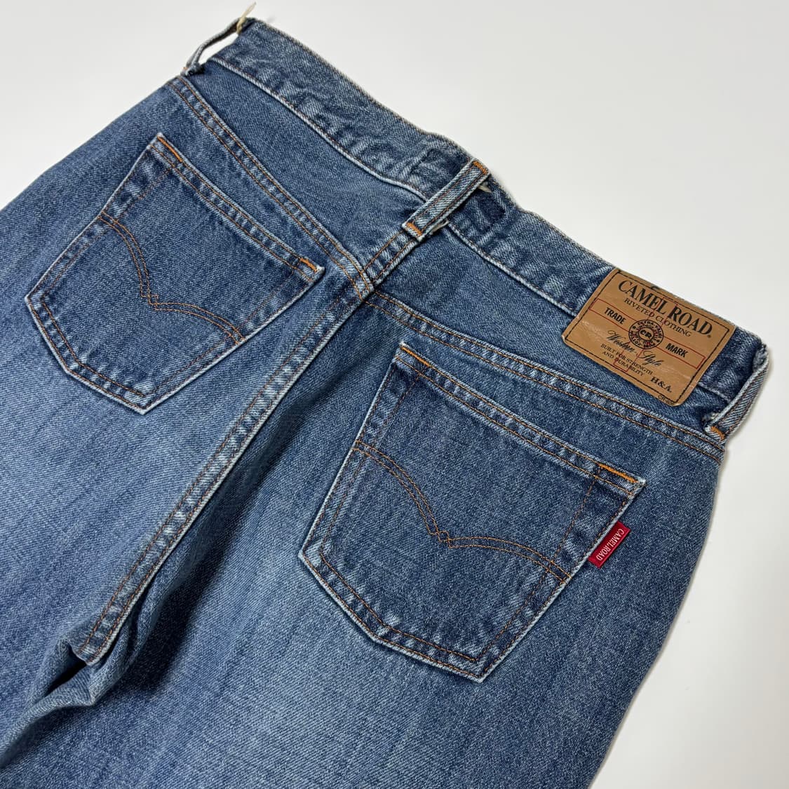 카멜로드(Camel Road) 빈티지 부츠컷 데님 팬츠 상품이미지4