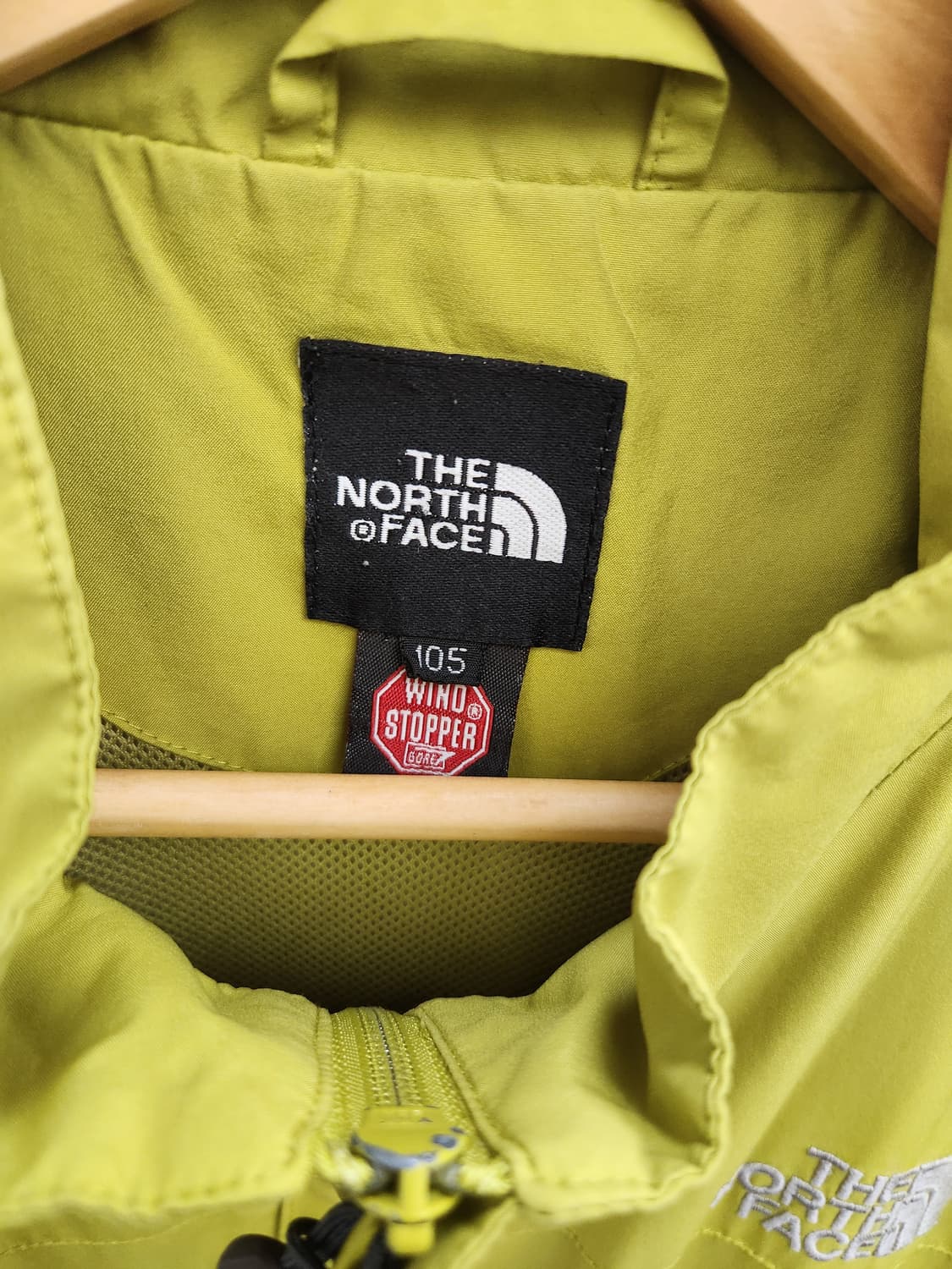 노스페이스 옐로우(형광) 조끼 베스트 바람막이 상품이미지4