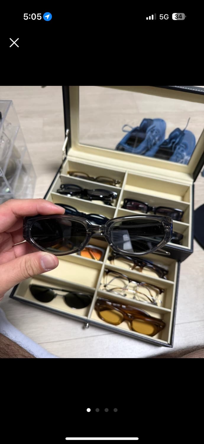 젠틀몬스터 데본 DEVON 그레이 선글라스 상품이미지1