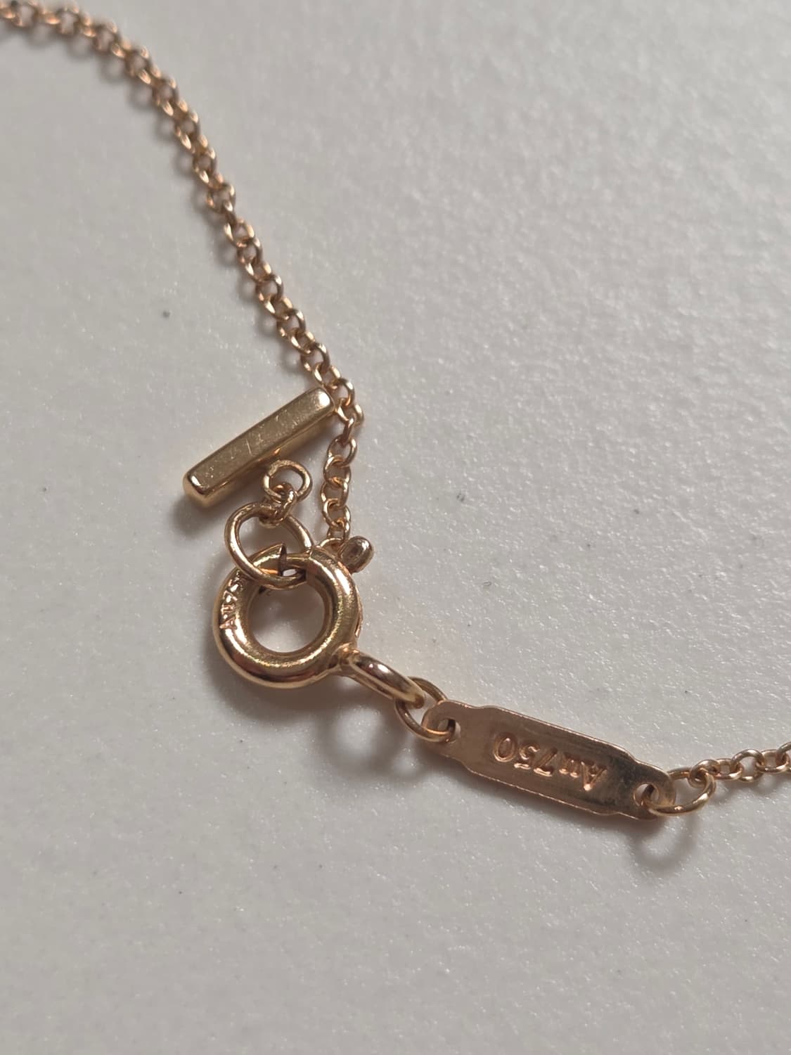[정품] 티파니 T 스마일 로즈골드 스몰 목걸이 상품이미지4