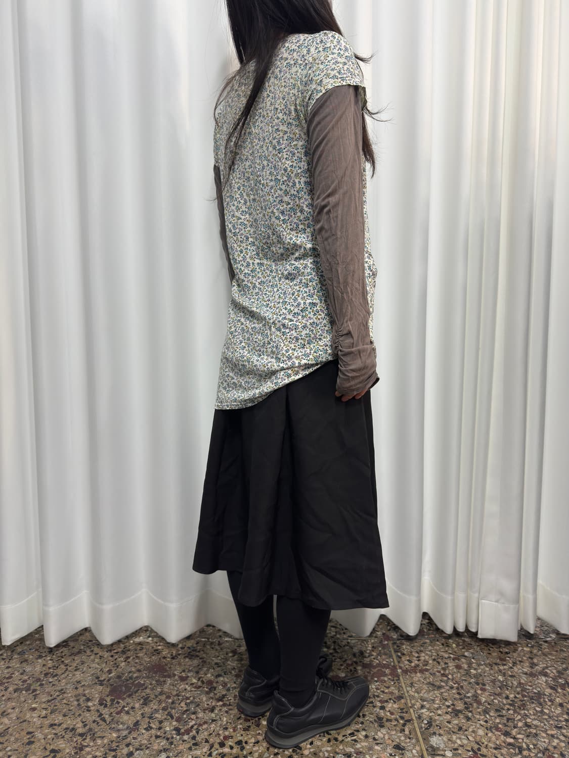 button midi skirt 상품이미지5