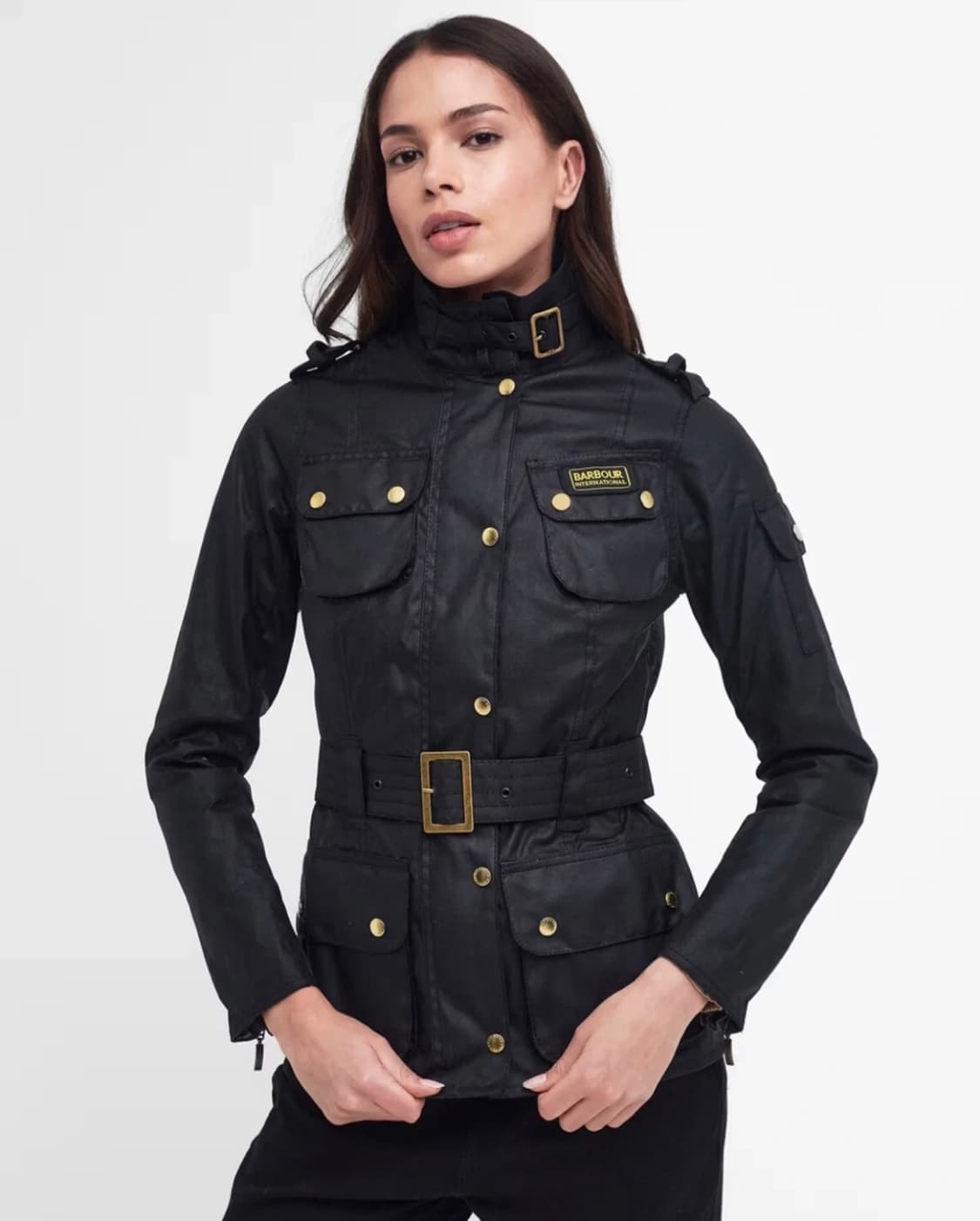 여성)바버 인터내셔널 왁스 자켓 상품이미지1