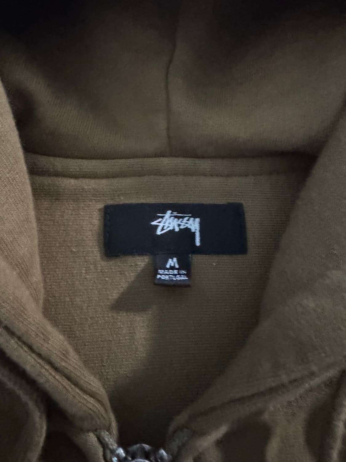 스투시 더블 페이스 라벨 집업 후드 상품이미지3