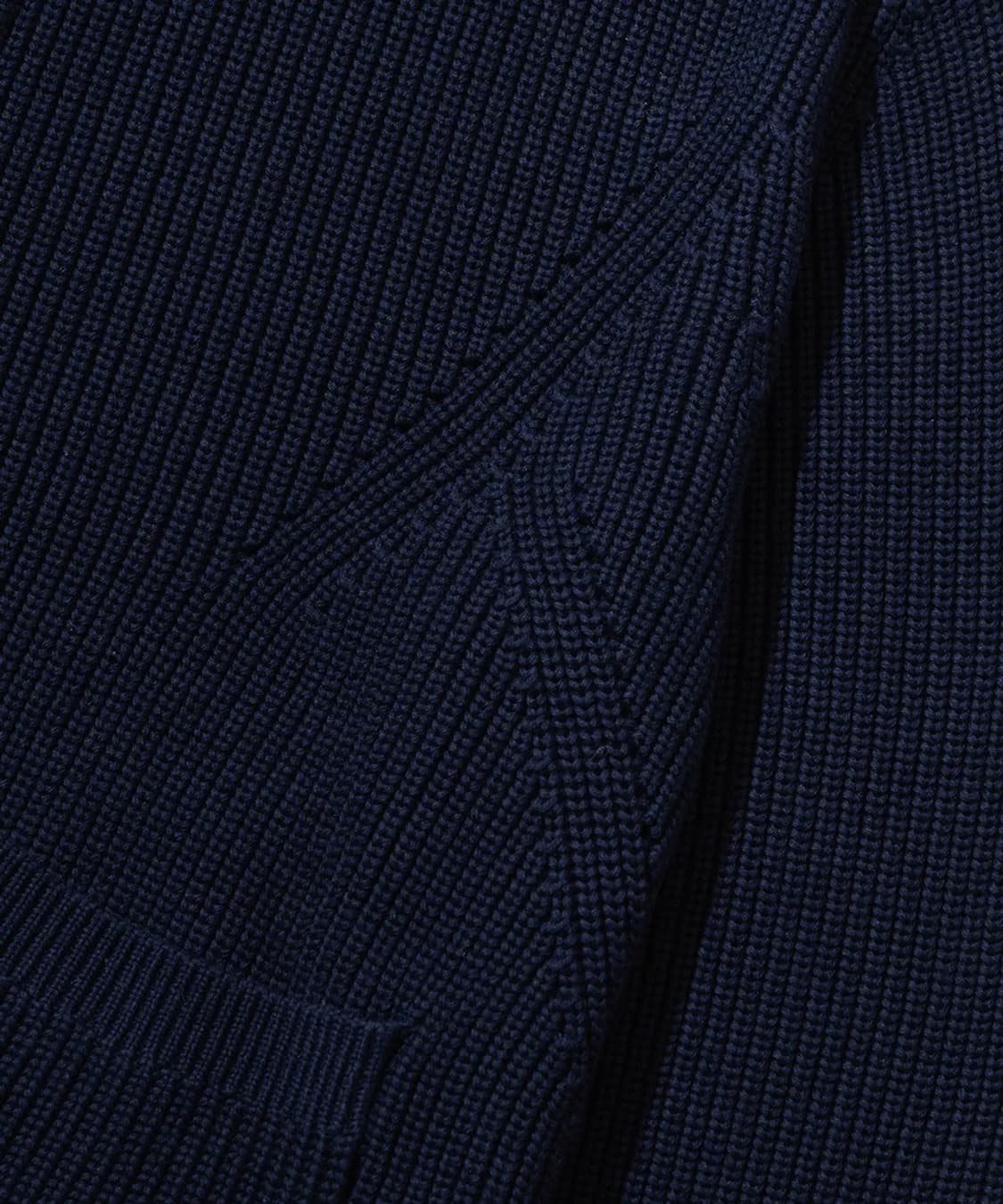 인템포무드 니트 집업 네이비 L 상품이미지6