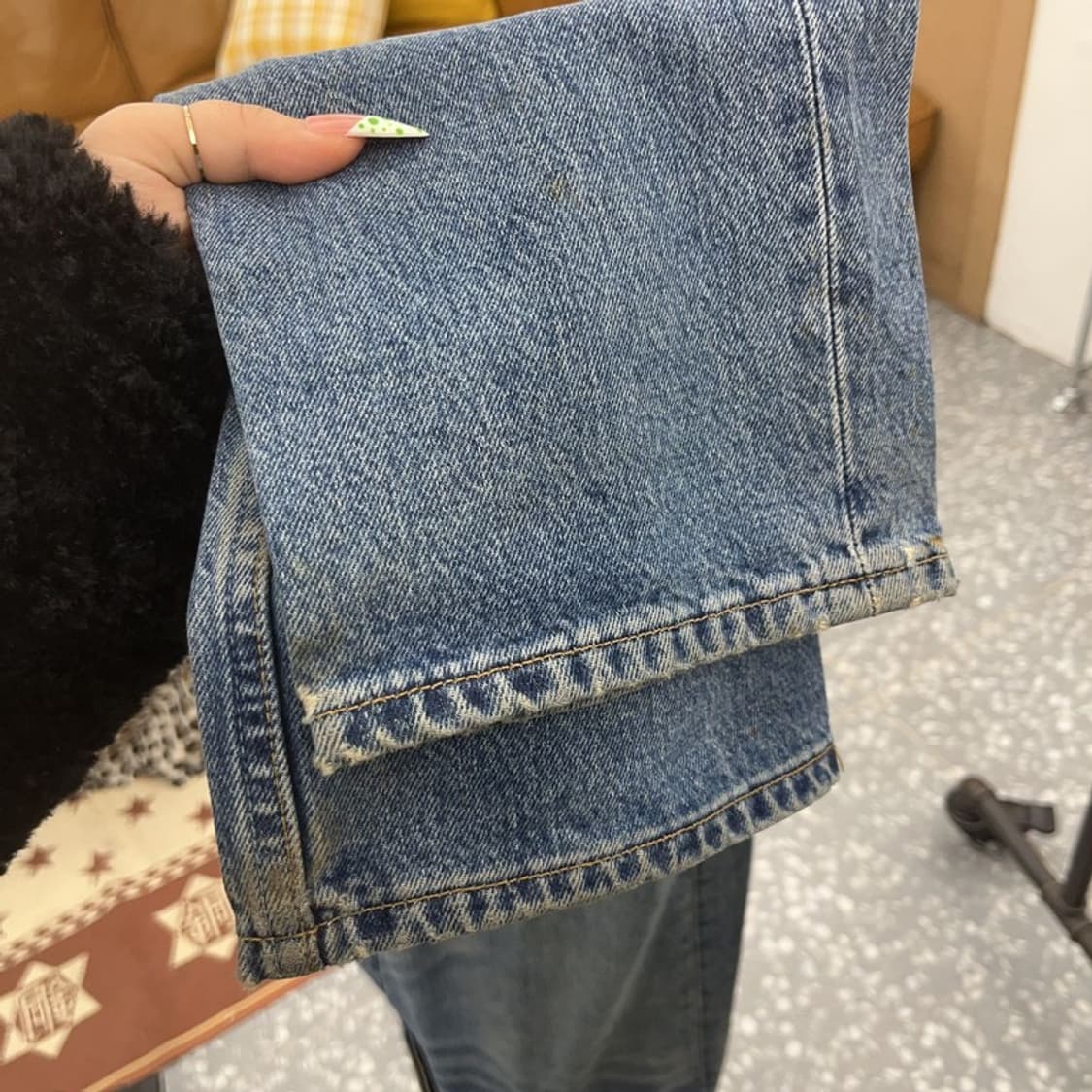 리바이스 올드스쿨 빈티지 워싱 데님팬츠 31인치 C09025 상품이미지8