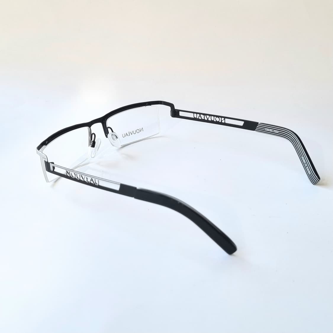 데드스탁  긱시크 유니크한 반무테 안경테 122 상품이미지7