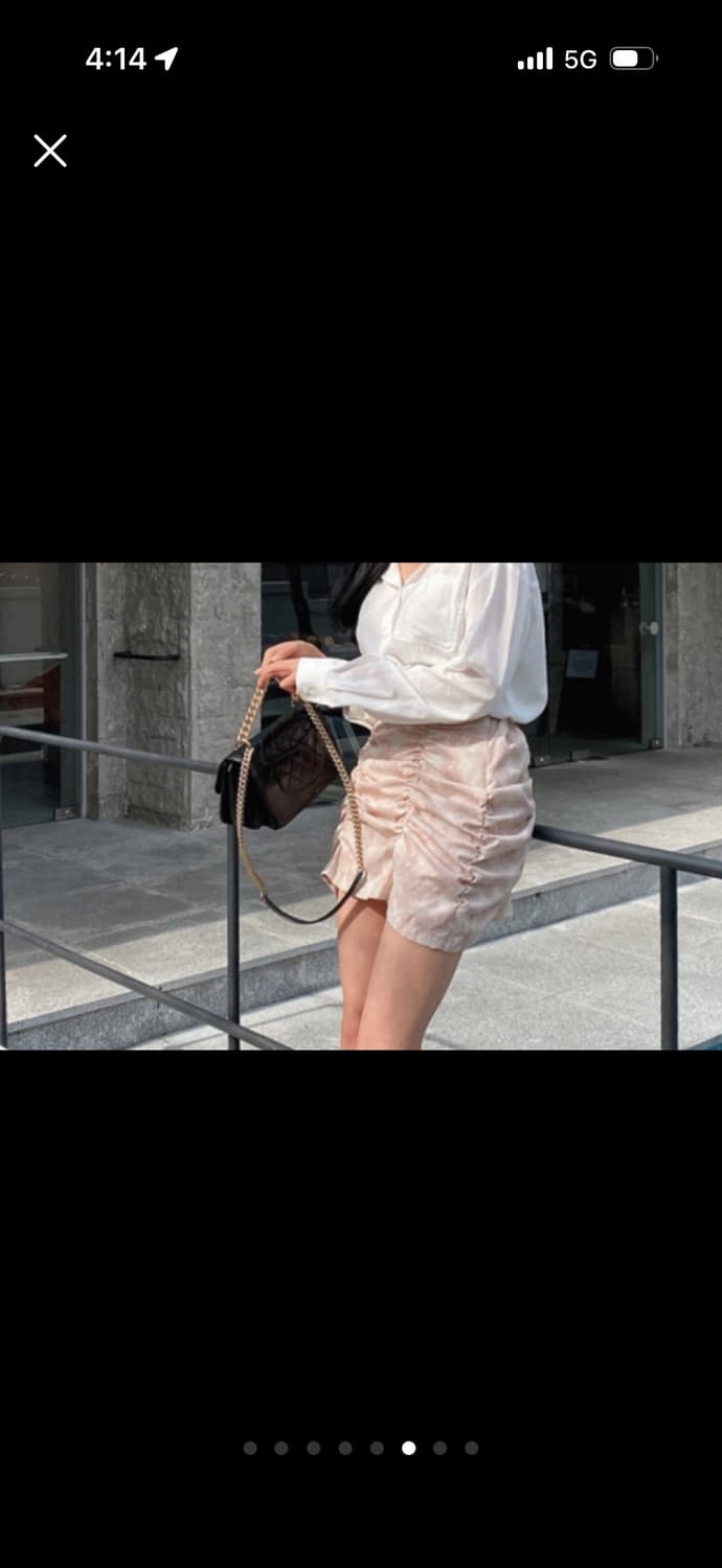 블라썸 셔링스커트 상품이미지5