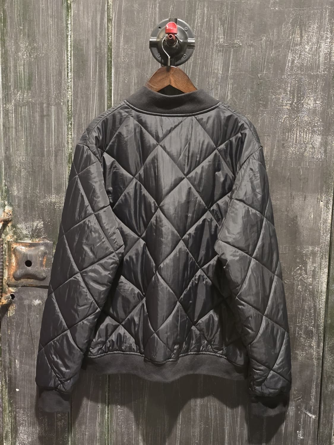 Dickies Black Quilted Bomber Jacket 상품이미지7