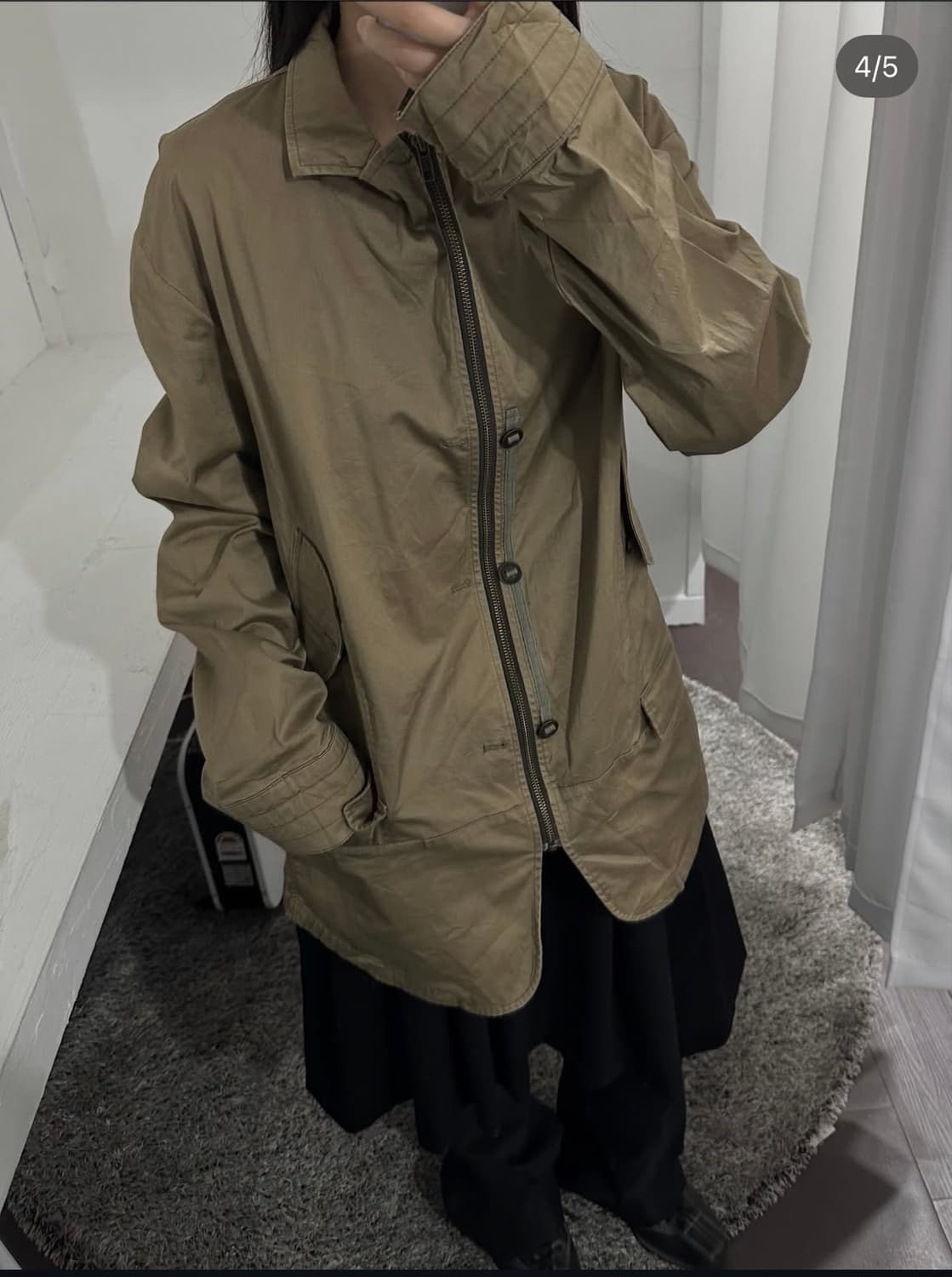 ikka beige detail jacket 상품이미지3