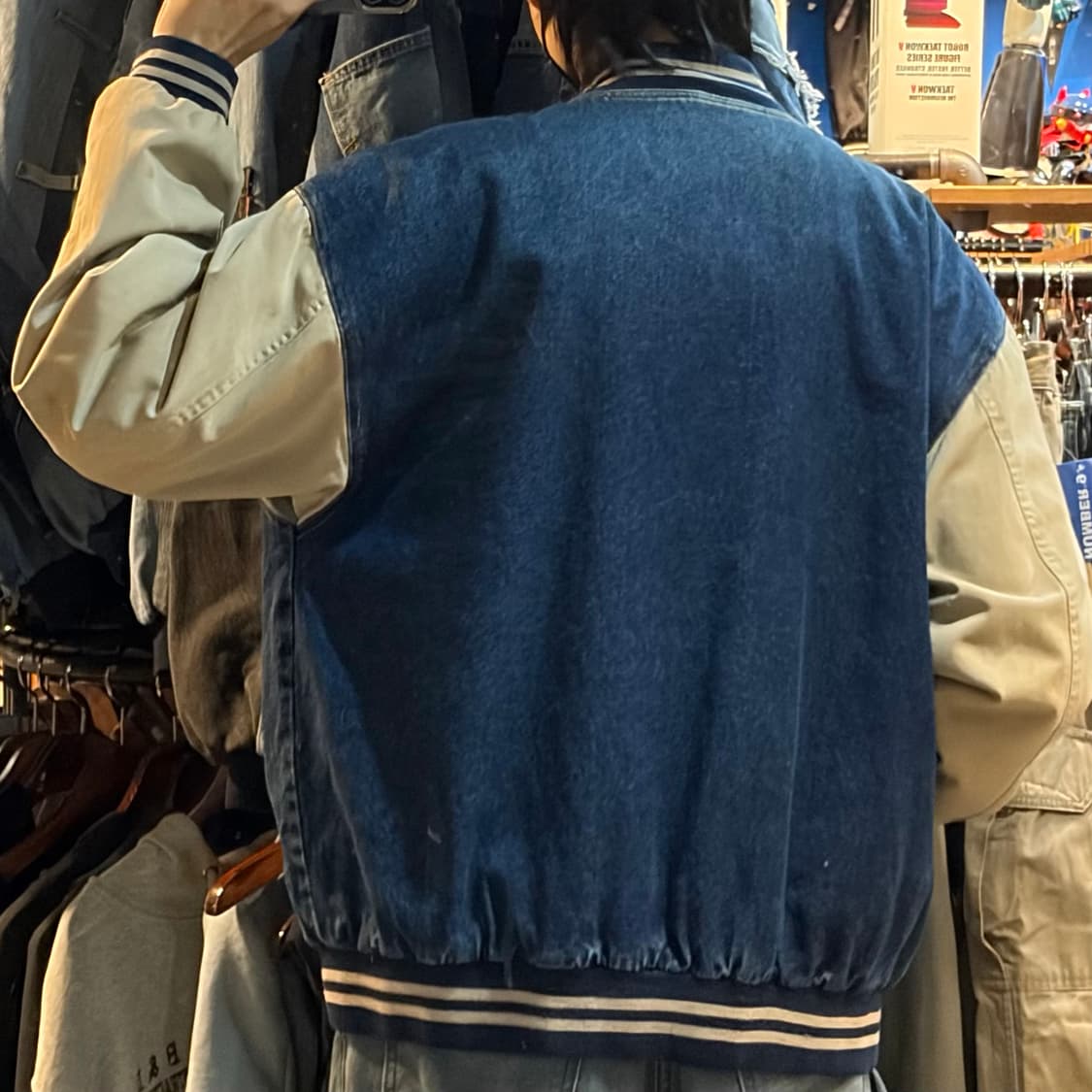 [NO.9] VTG 데님 바시티 자켓 상품이미지5