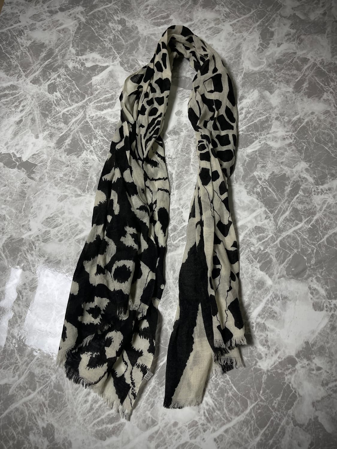 (Japanese vintage)grunge scarf muffler 상품이미지2