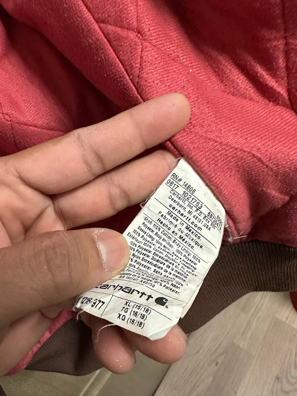 칼하트 리얼트리 액티브 자켓 (100) 상품이미지7