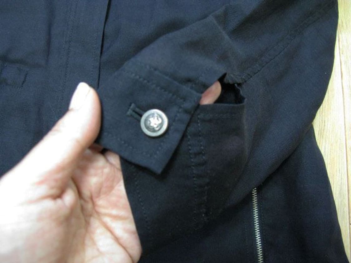 리스트(LIST) 펀칭 린넨점퍼 55-66 새상품 상품이미지5