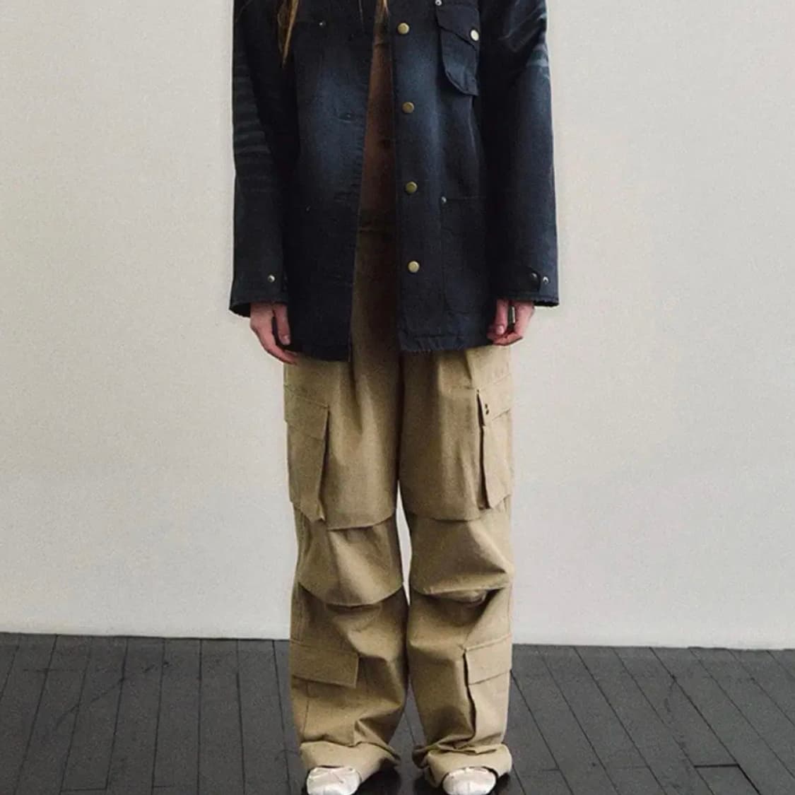 데어드 Eyelet Wide Cargo Pants 아일렛 카고팬츠 M 상품이미지1