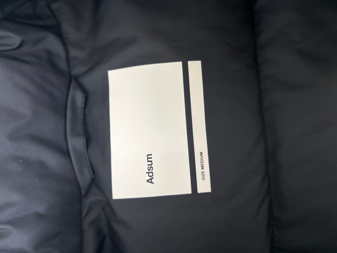 Adsum lowland down vest 애드섬 패딩조끼 상품이미지2