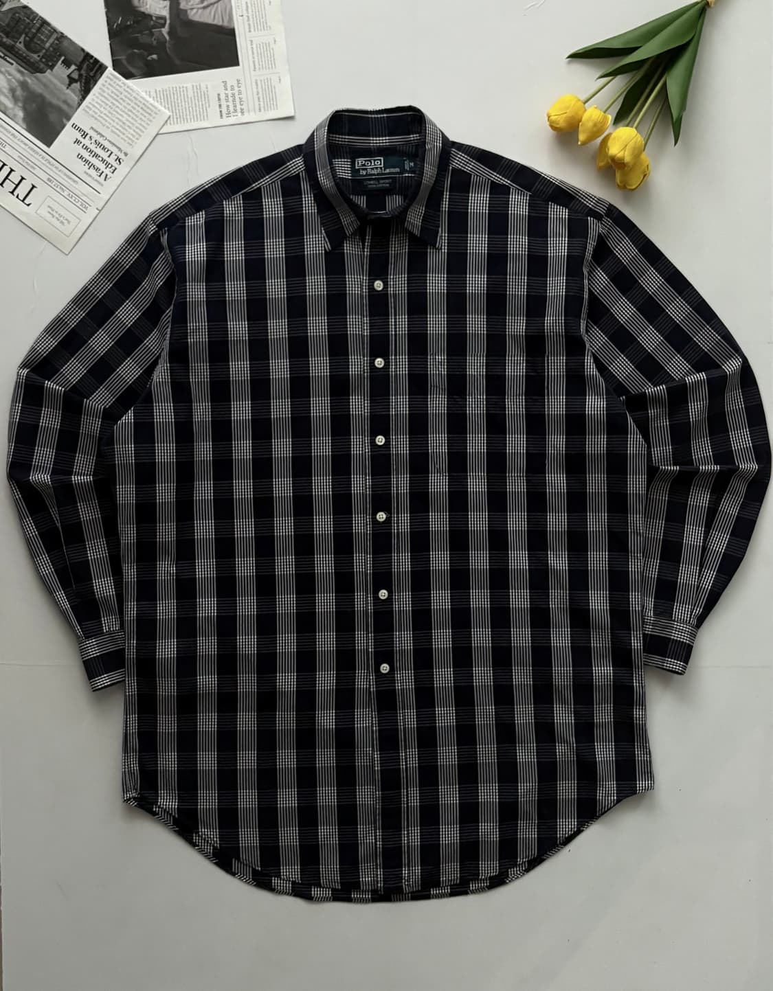 Polo 폴로랄프로렌 빈티지 체크 셔츠 상품이미지2