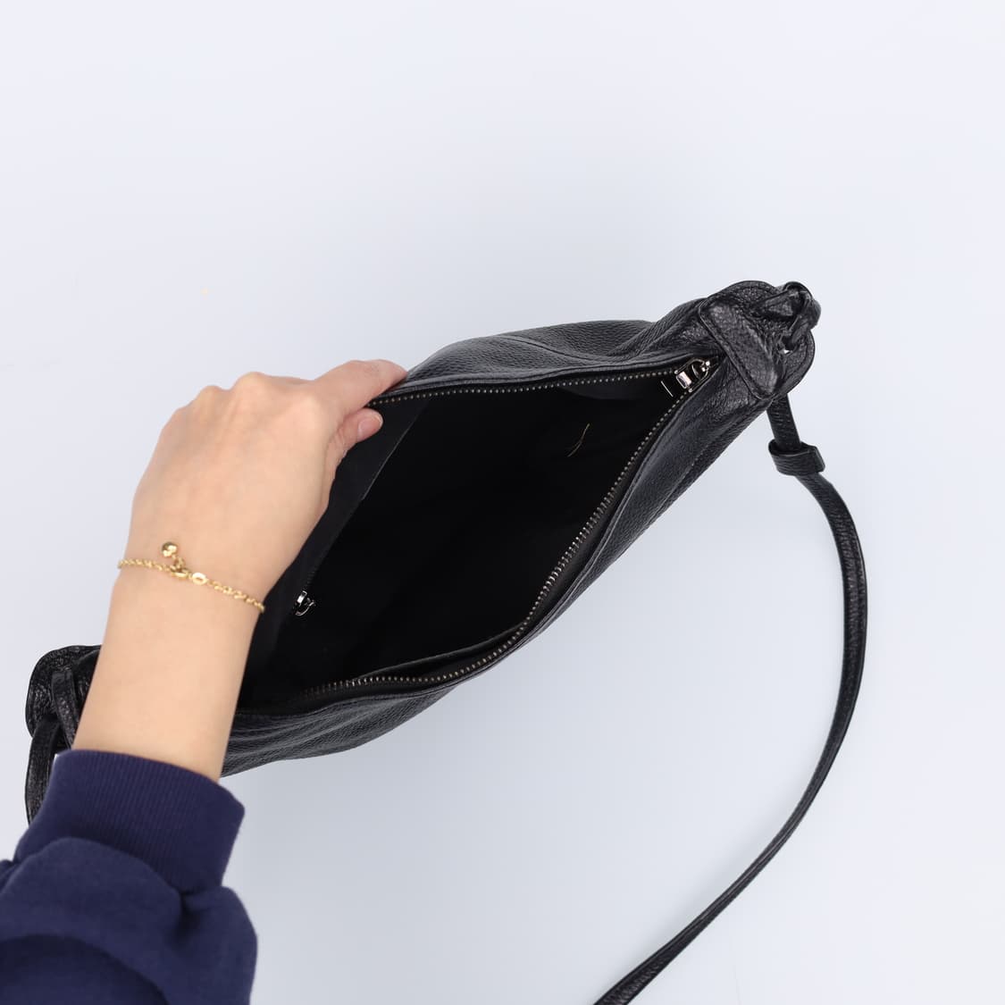 F 빈티지 레더 크로스백 0318H1 상품이미지4